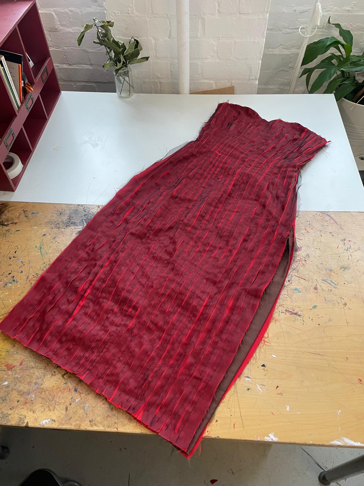 The Layer Pleat Dress