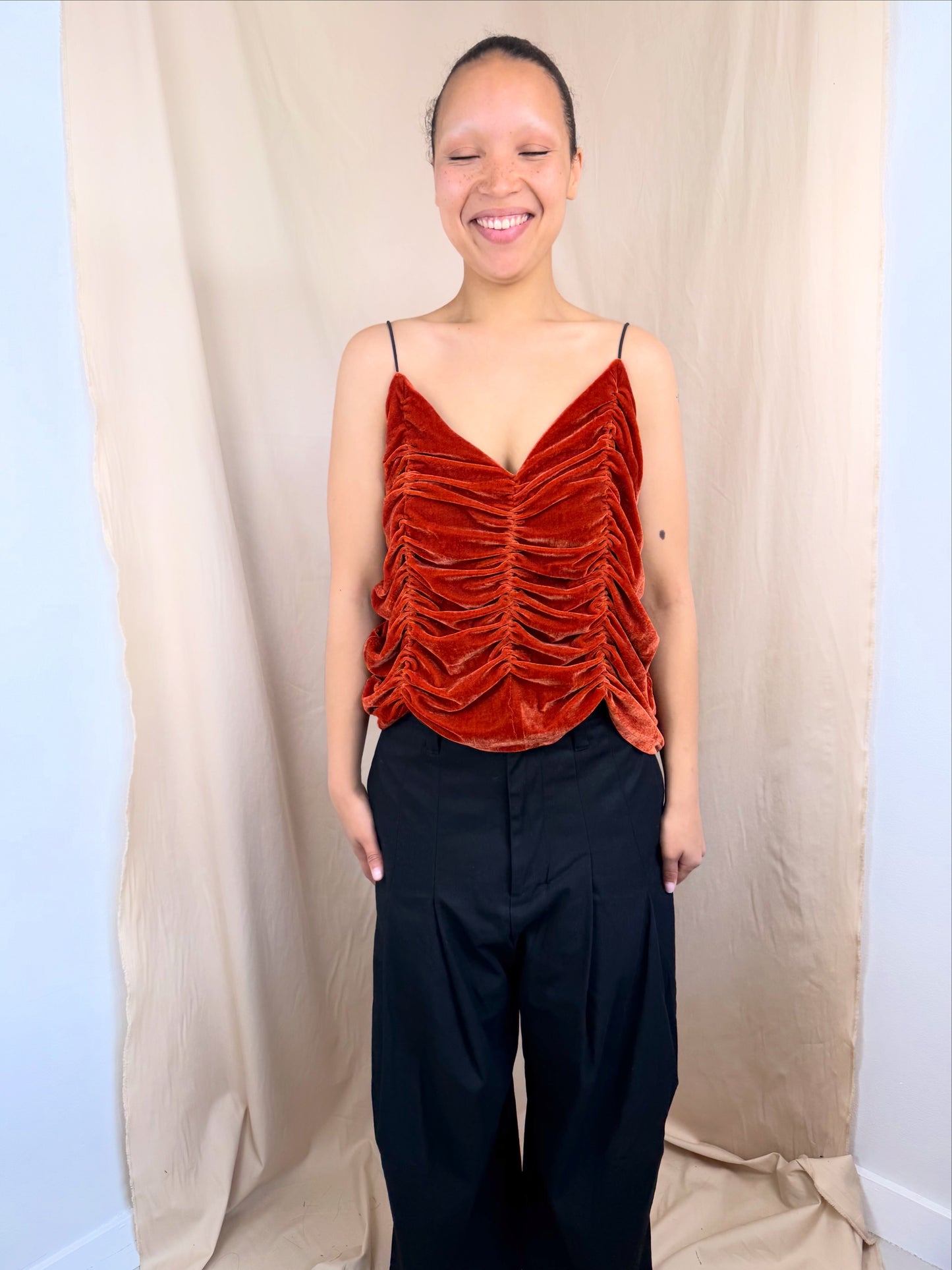 Bounce Top in Orange
