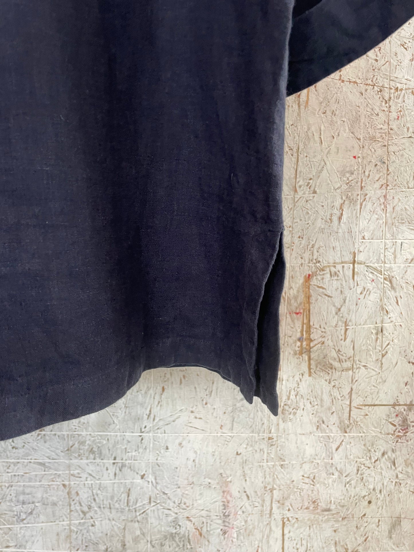Linen Shirt with Embroidery