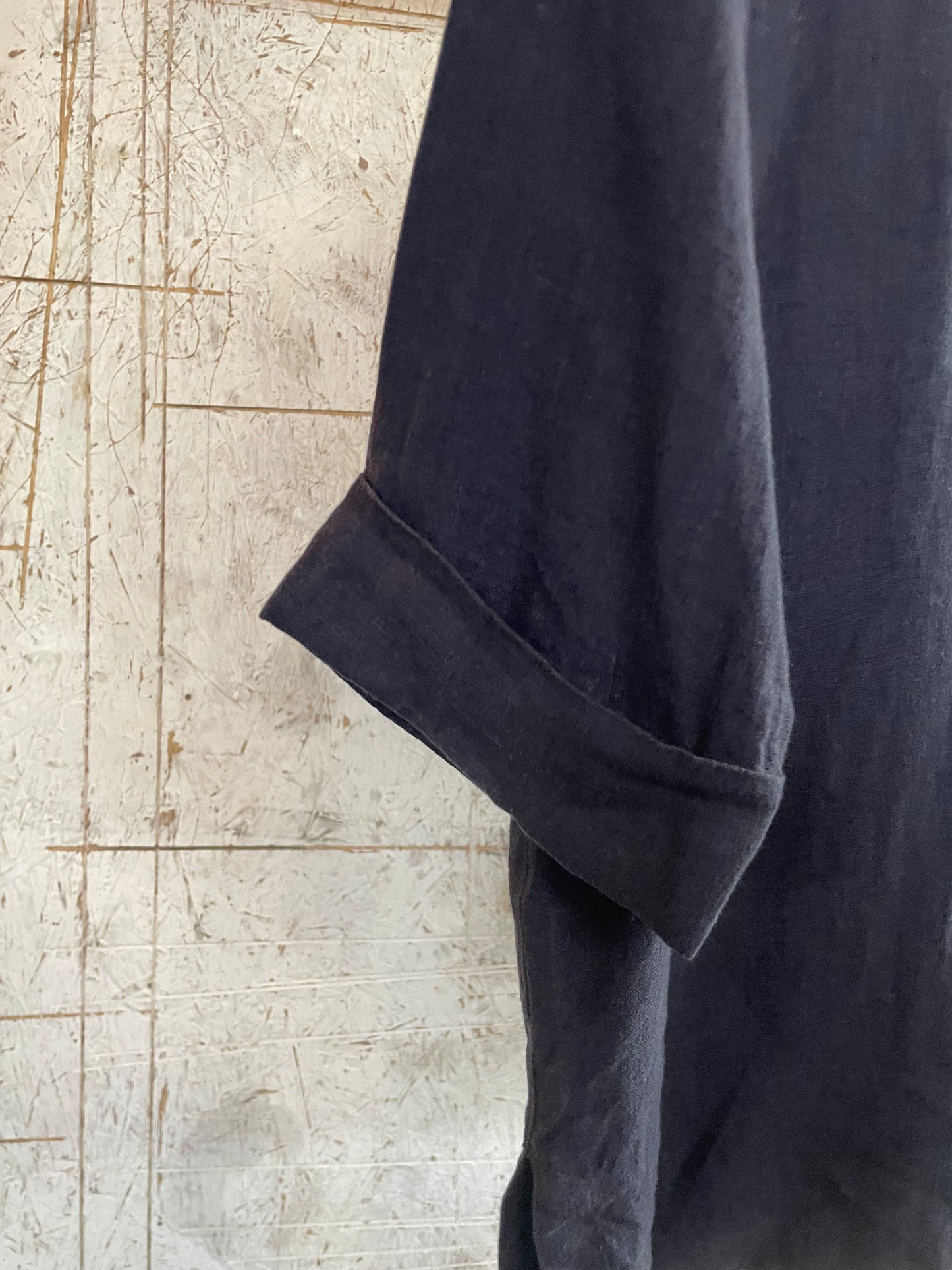 Linen Shirt with Embroidery