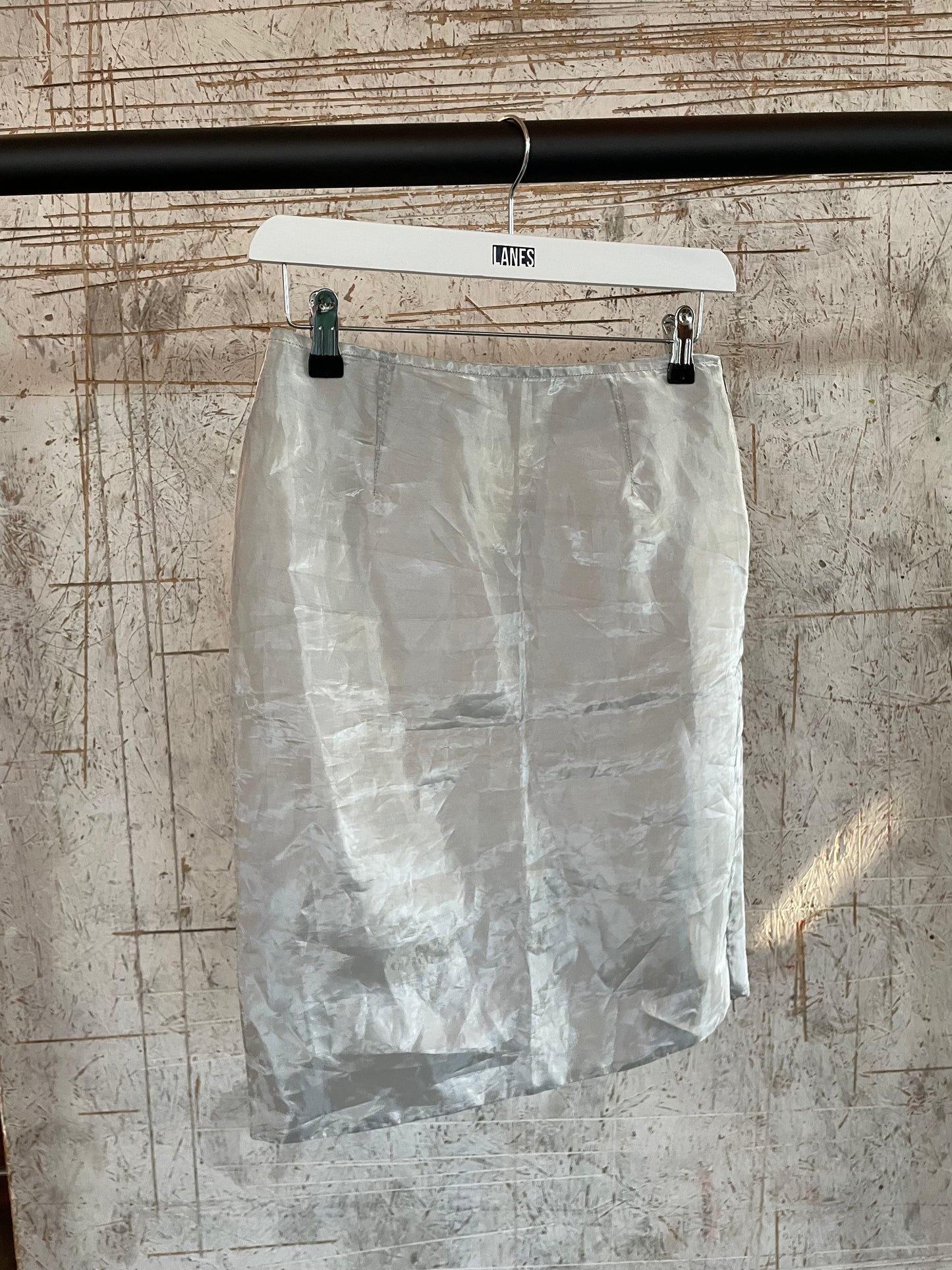 Metallic Mini Skirt