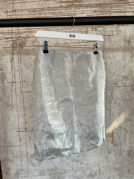 Metallic Mini Skirt