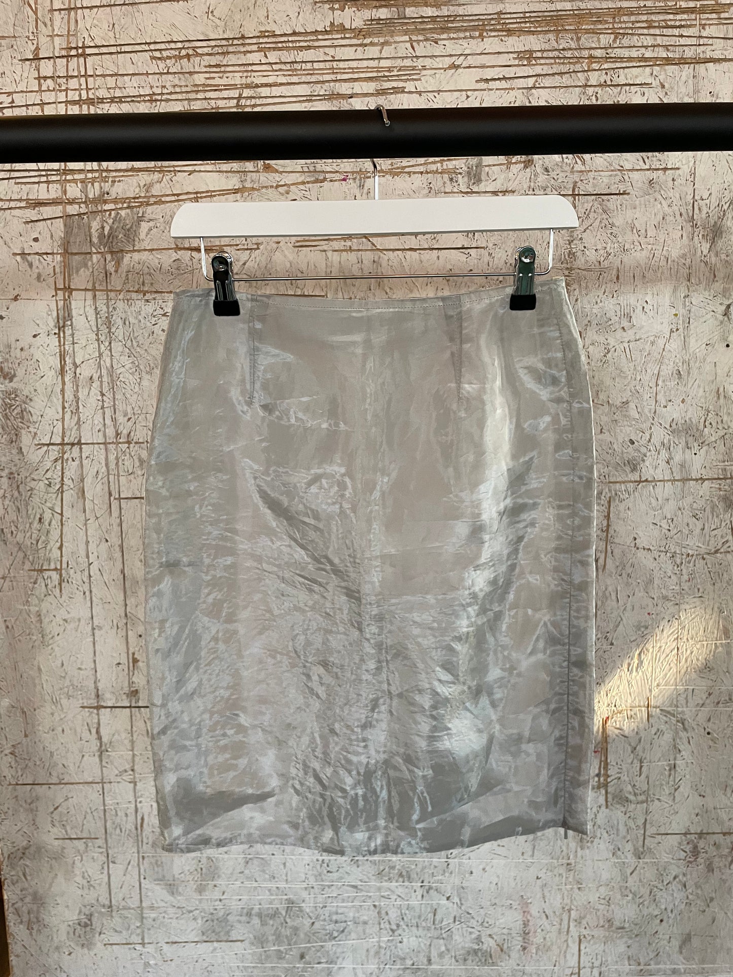 Metallic Mini Skirt