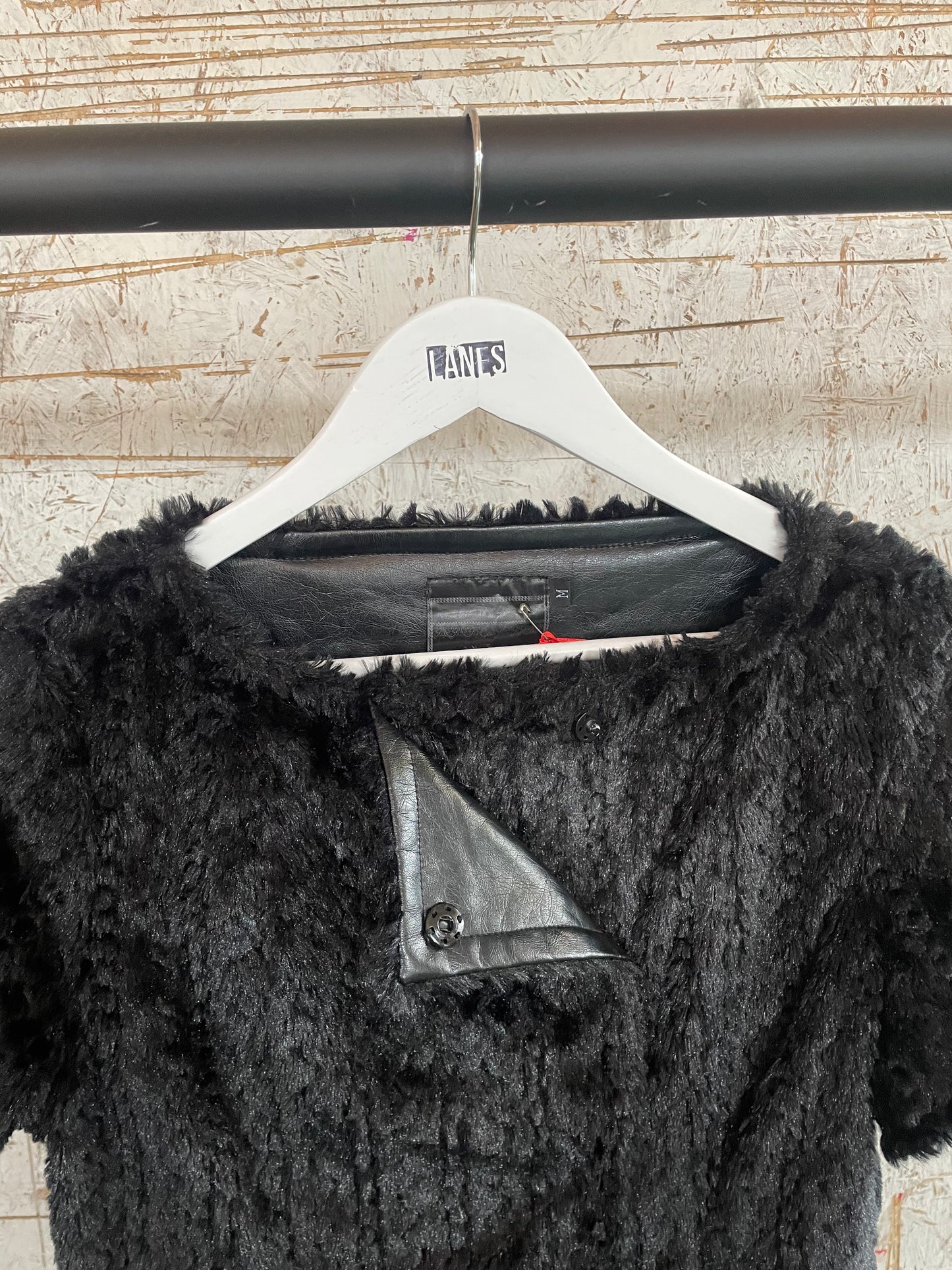 Fluffy Black Dress
