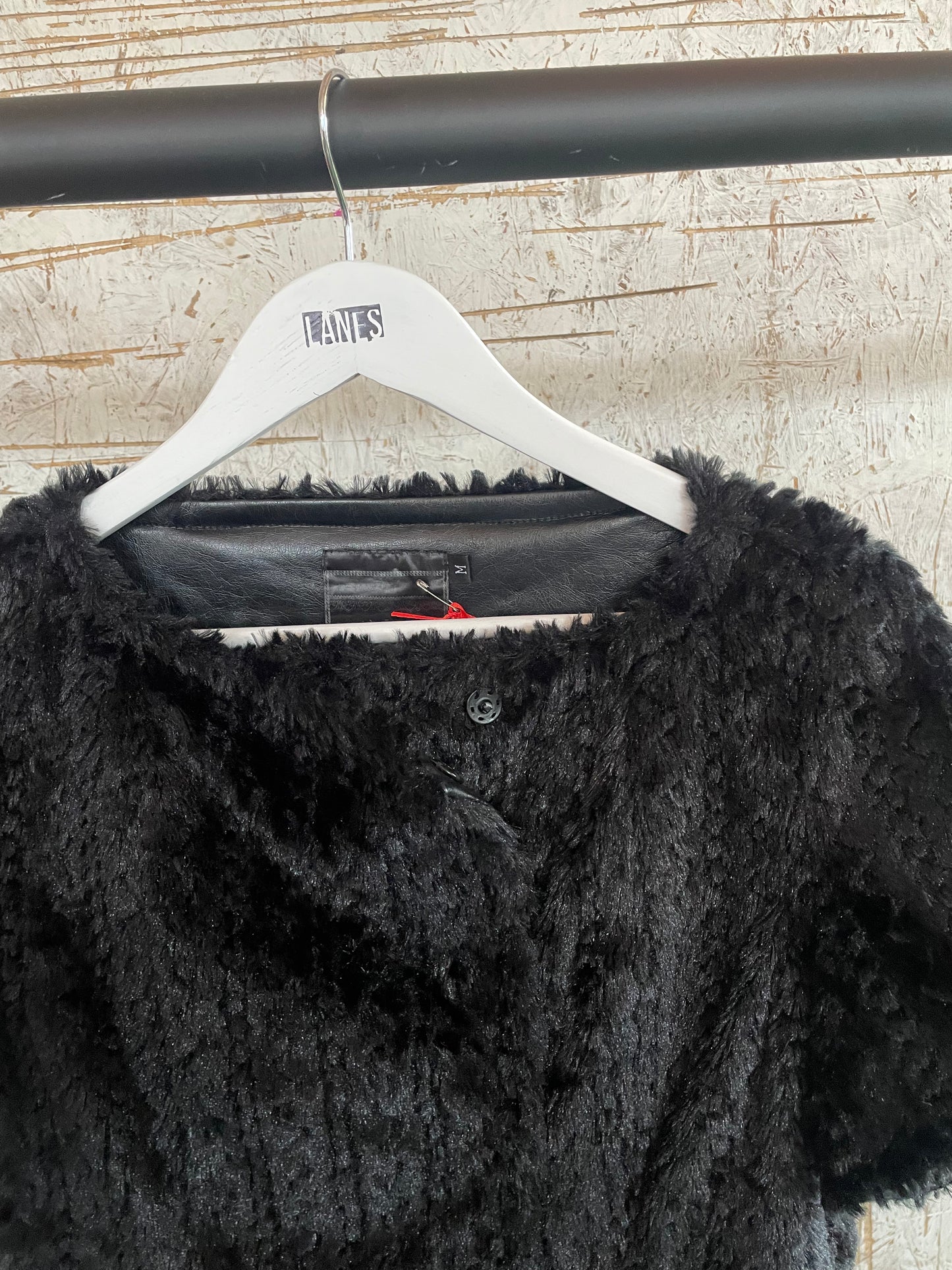 Fluffy Black Dress