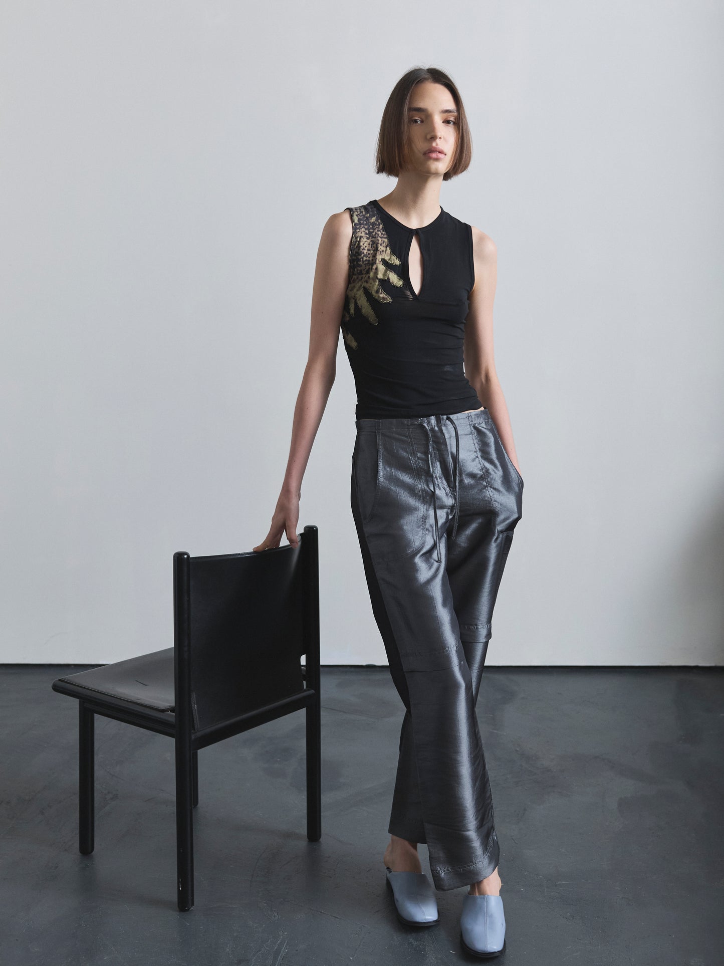 Metallic Trousers