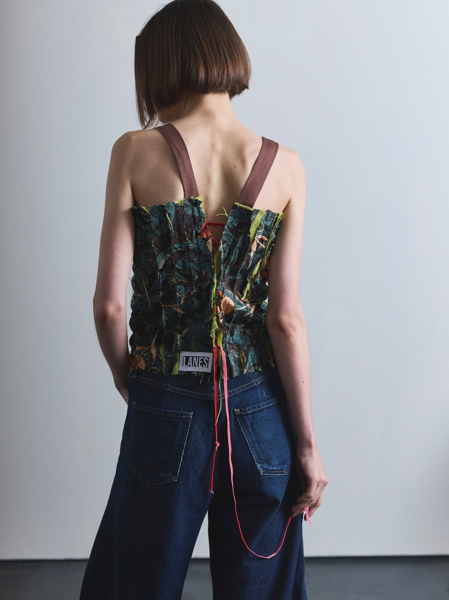 Pleat Fray Top