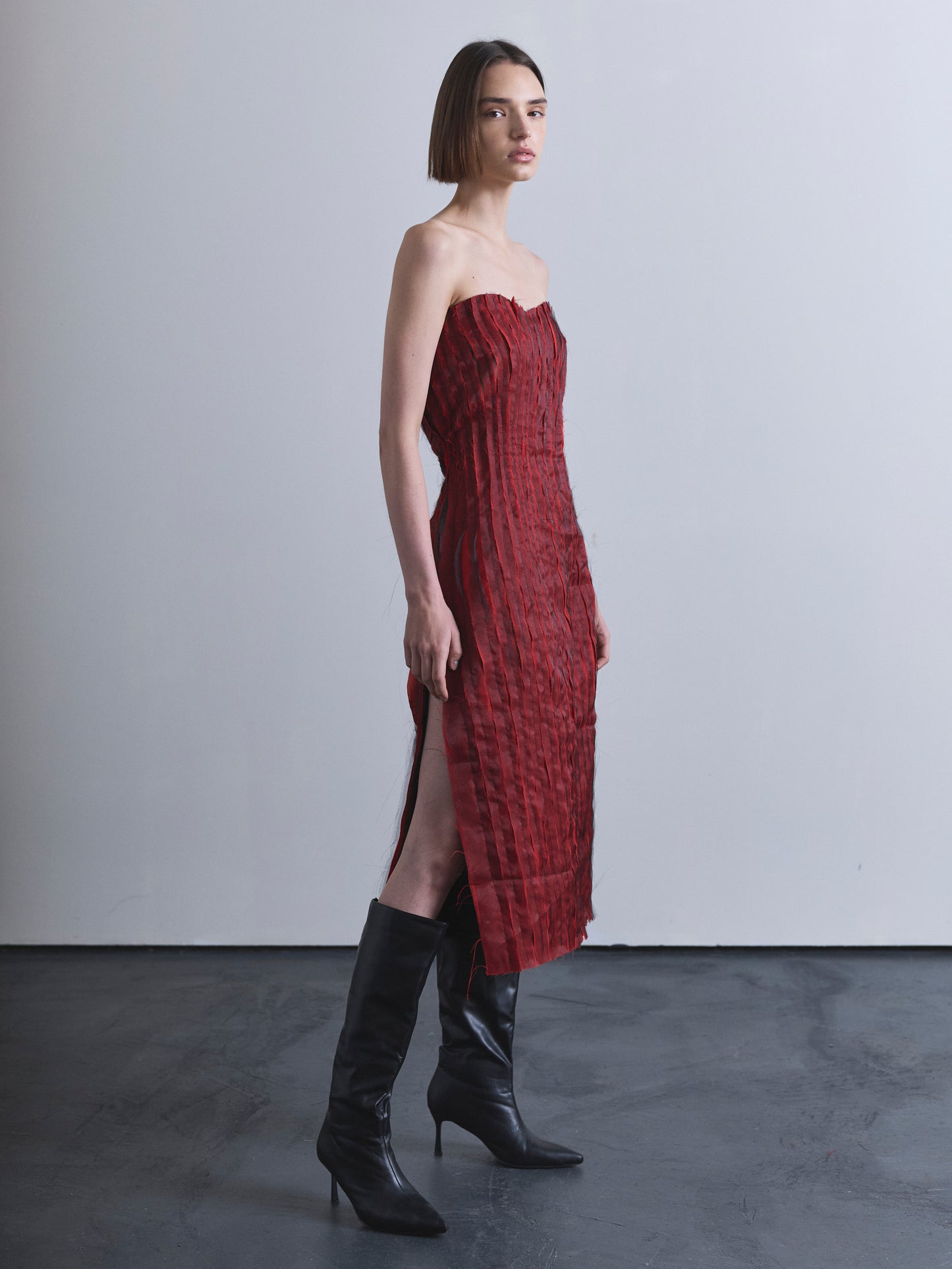 The Pleat Fray Dress