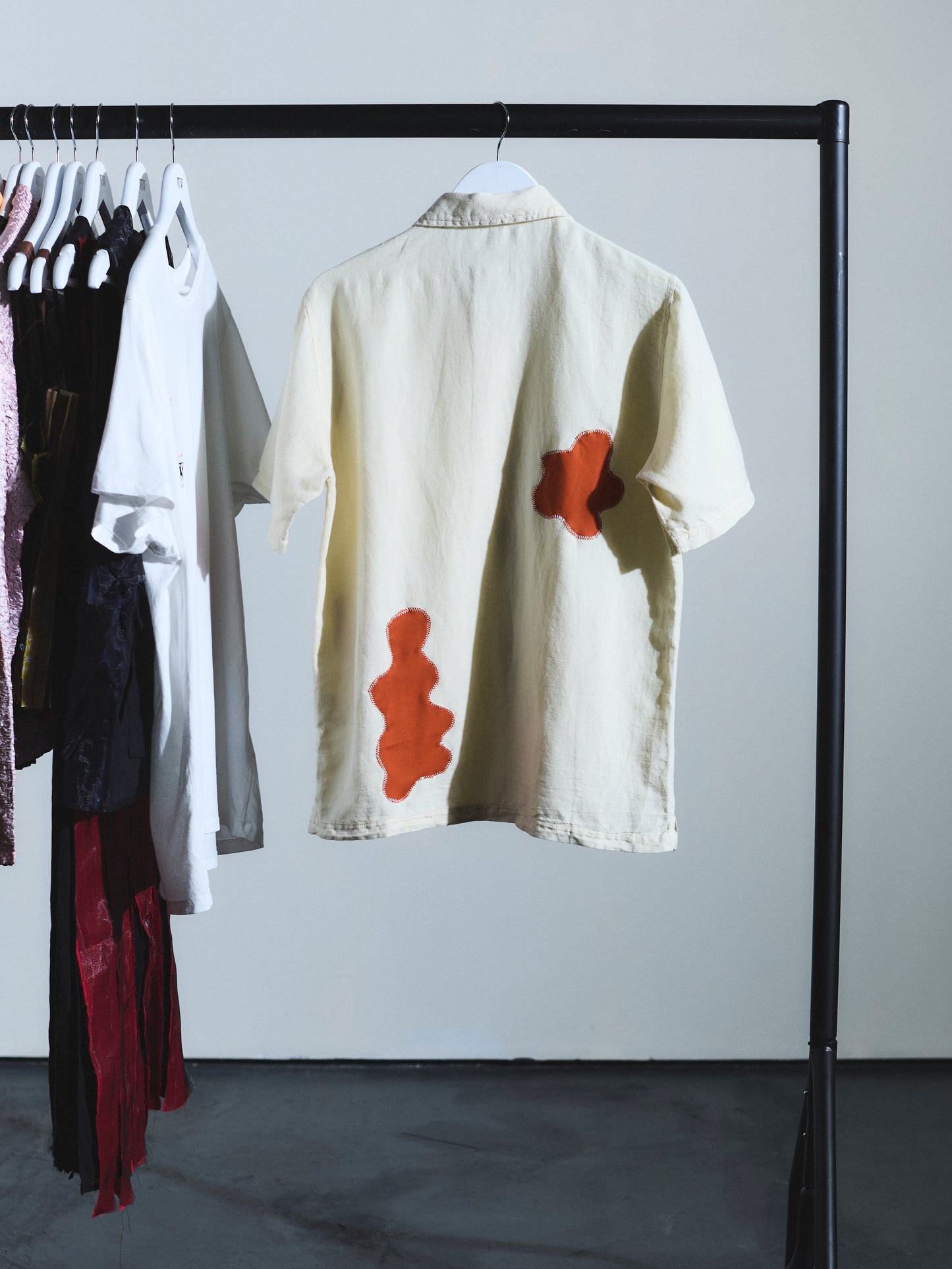 Linen Shirt with Appliqué