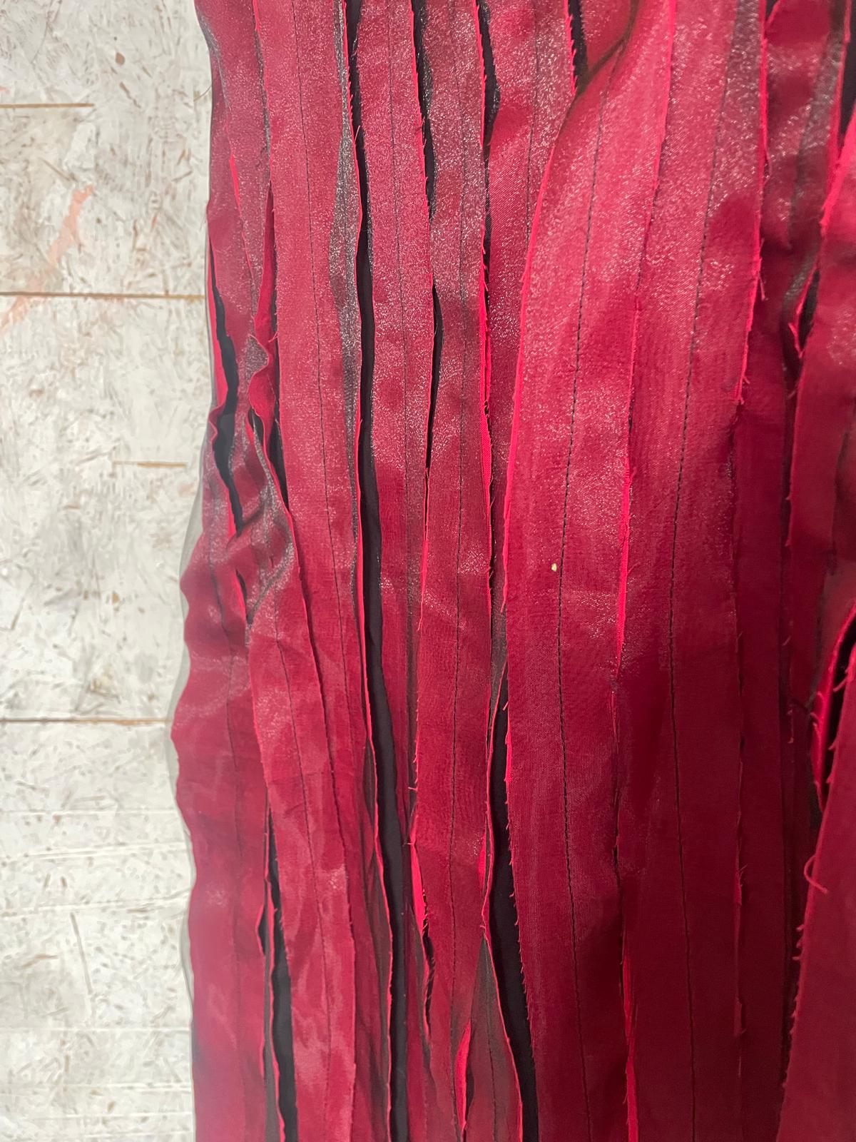 Layer Pleat Dress - Black