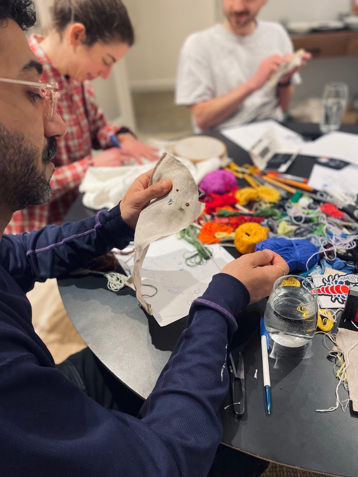Embroidery Workshop 28/02/26 12-3pm