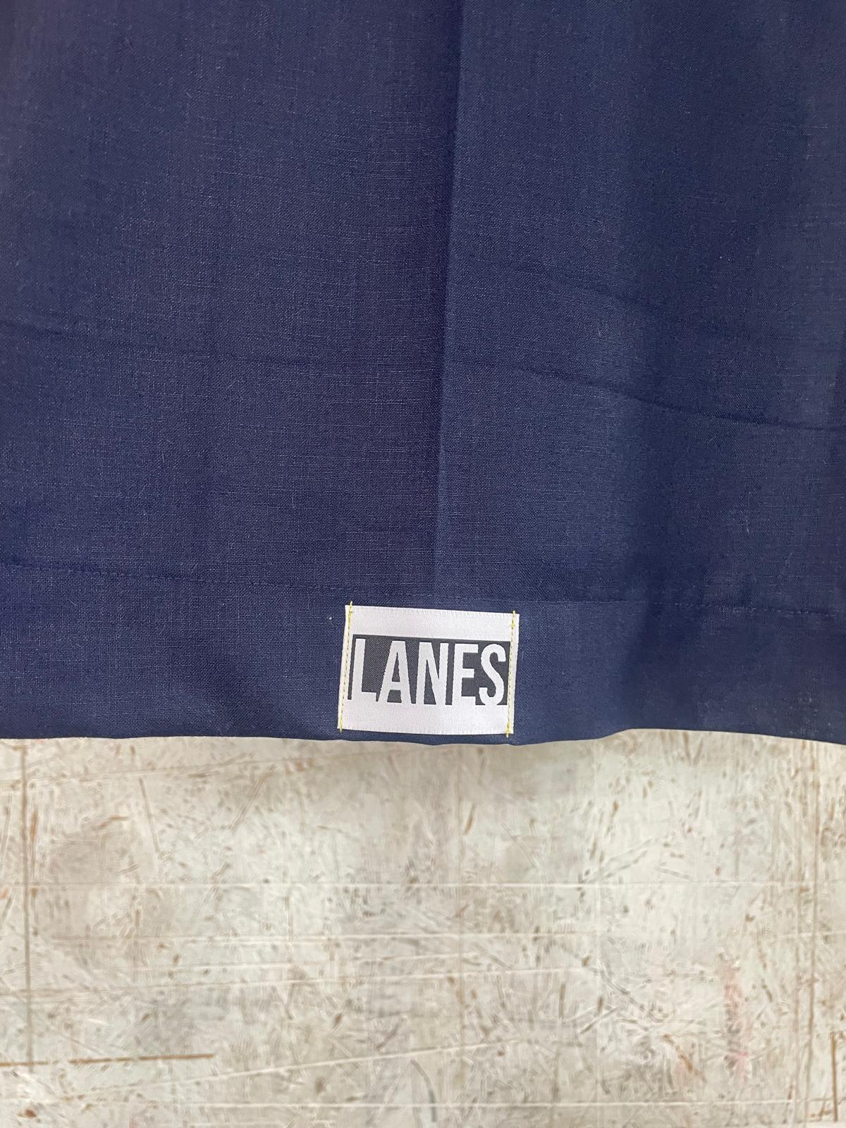 Handmade Navy Shirt with Embroidery